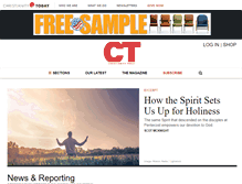 Tablet Screenshot of christianitytoday.com